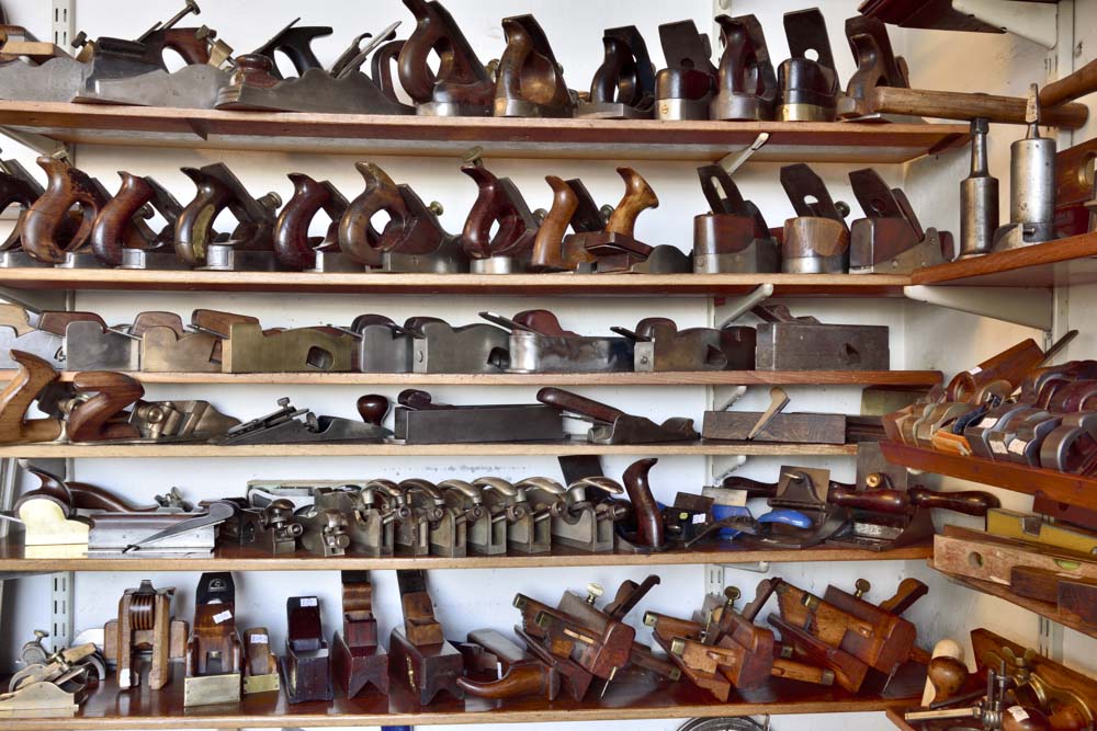 woodworking tools selection of planes